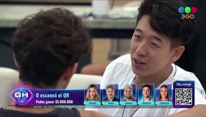 Nicolás de Gran Hermano admitió que está enamorado de alguien de la casa