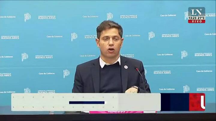 La oposición le exige a Kicillof los ingresos y egresos de la Casa de Gobierno en La Plata