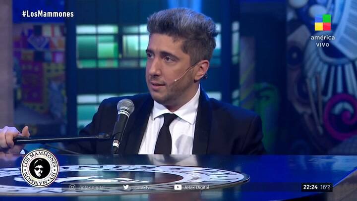 Andrea Pietra se animó a cantar en el piano junto a Jey - Fuente: América TV