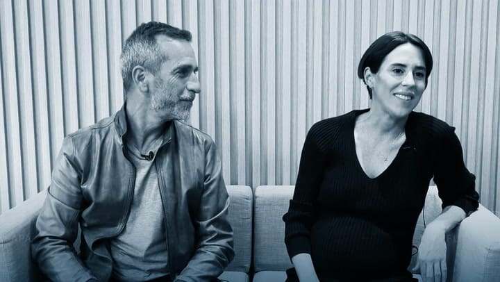 María y Pablo, futuros padres