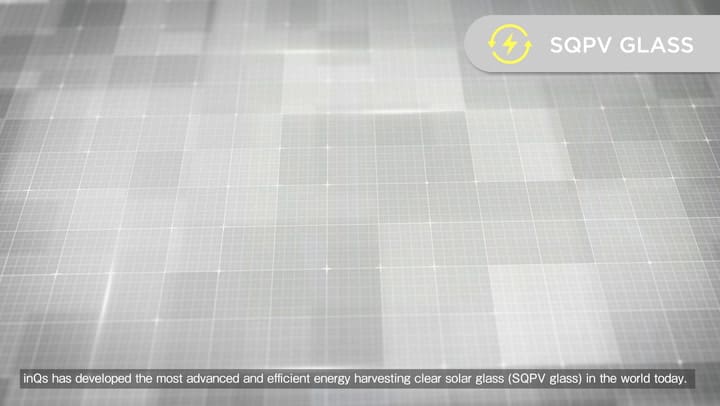 Sqpv Glass, el panel solar transparente que se instala sobre una ventana