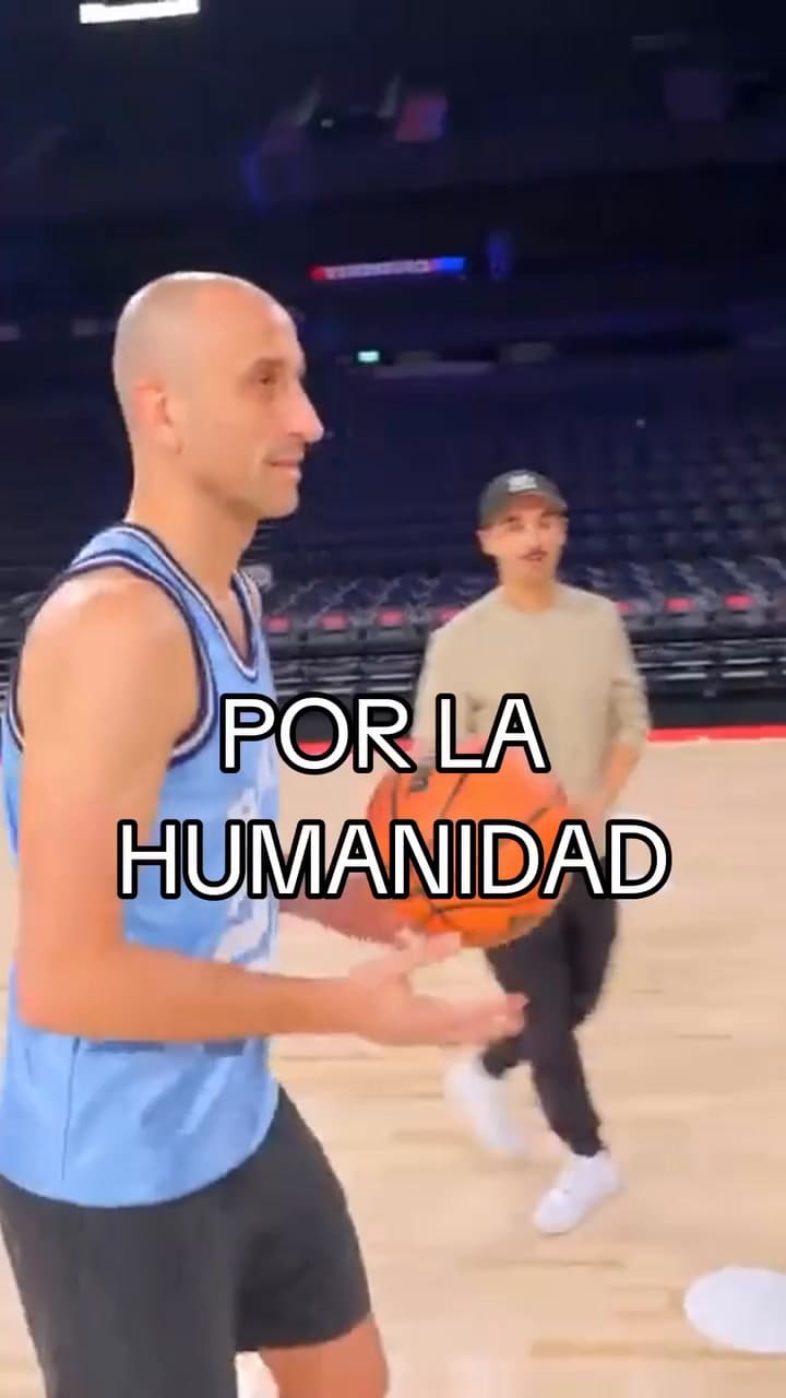 Manu Ginóbili y su desafío contra un robot