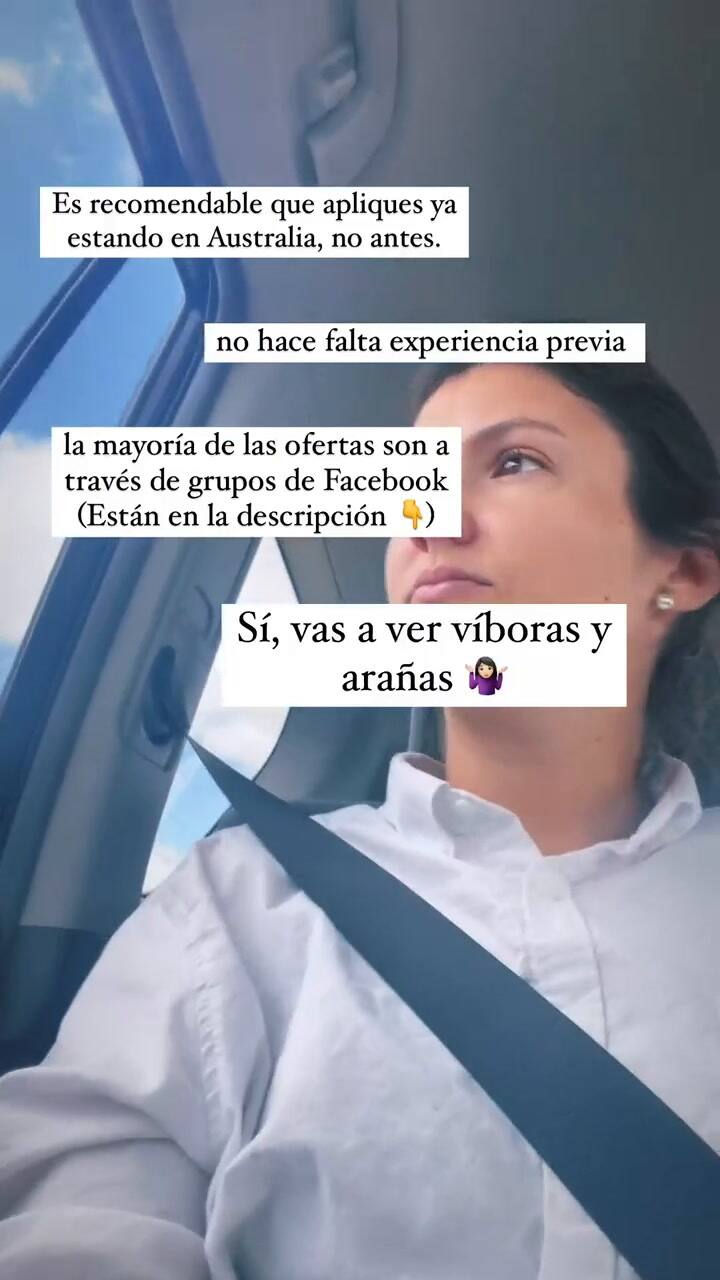 Carla Beltramini y su esposo Santiago Ferro viven en Australia desde noviembre 2022