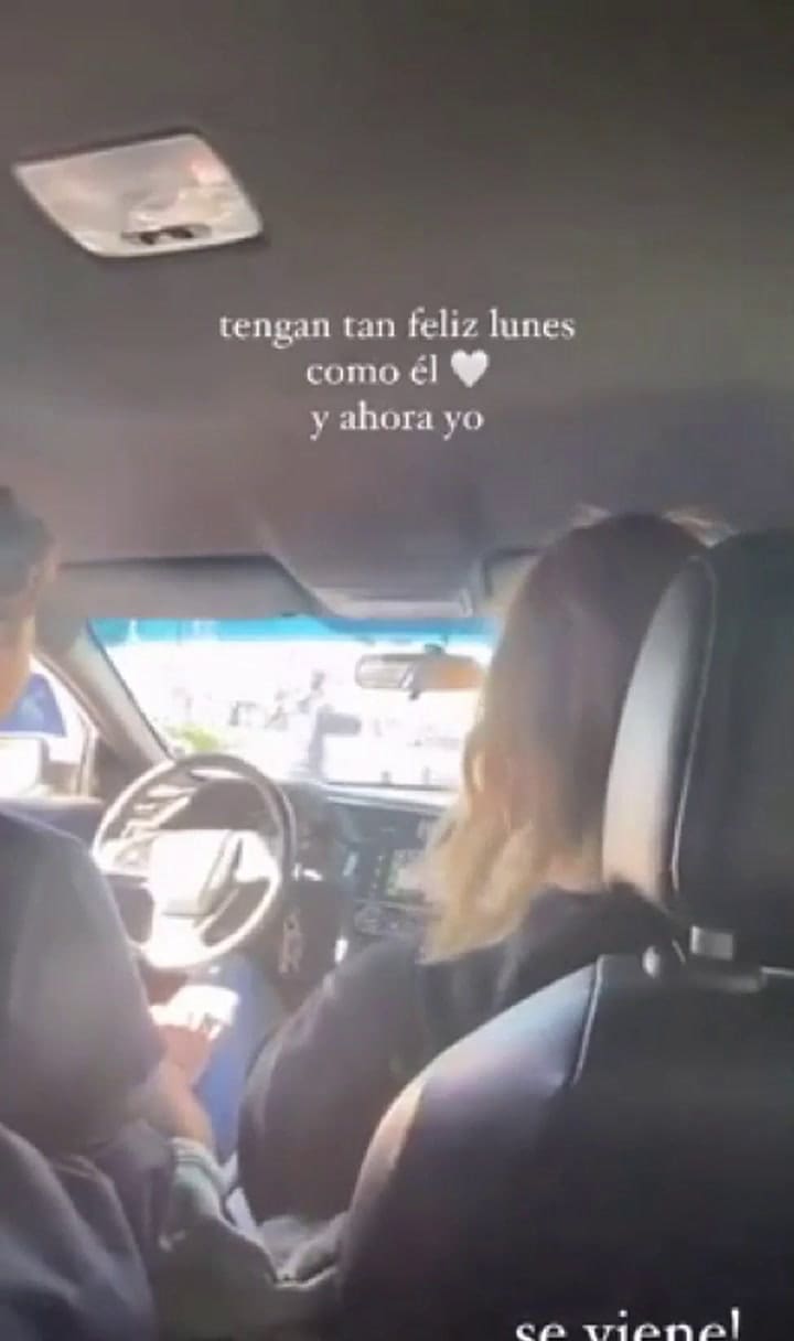 El baile callejero que conmovió a Jimena Barón - Fuente: IG Stories