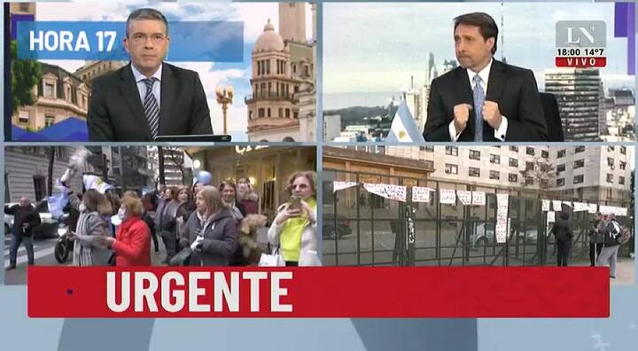 La reacción de Eduardo Feinmann al conocer el pedido del fiscal Luciani