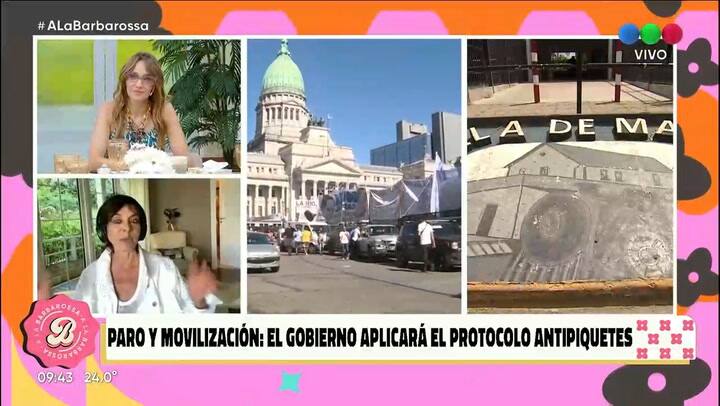 El insolito blooper en vivo de Monica Guitierrez
