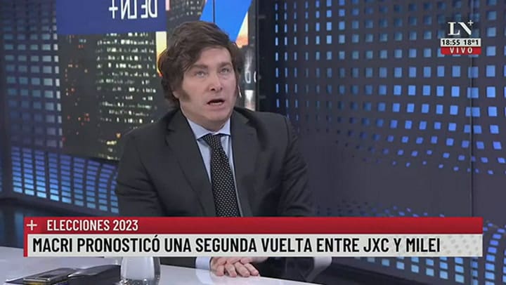 Javier MIlei: 'Si Grabois y Belliboni cortan la calle van presos'