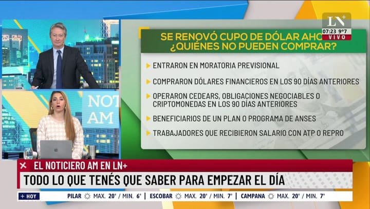 ¿Quiénes no pueden comprar dólar ahorro?