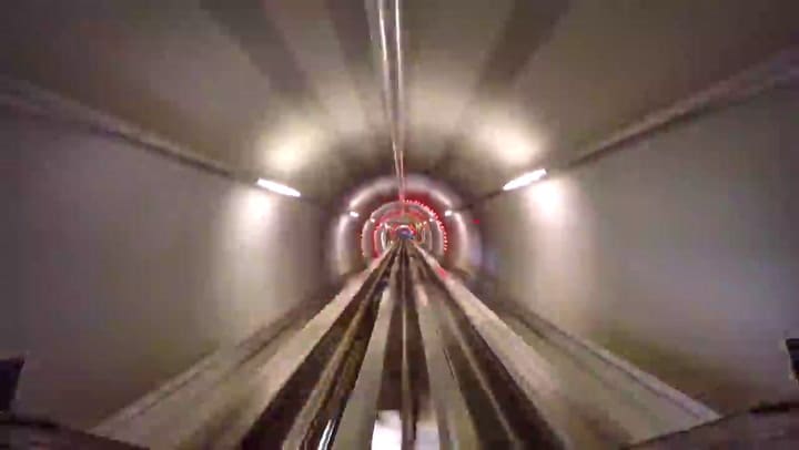 La montaña rusa Tower of Terror II