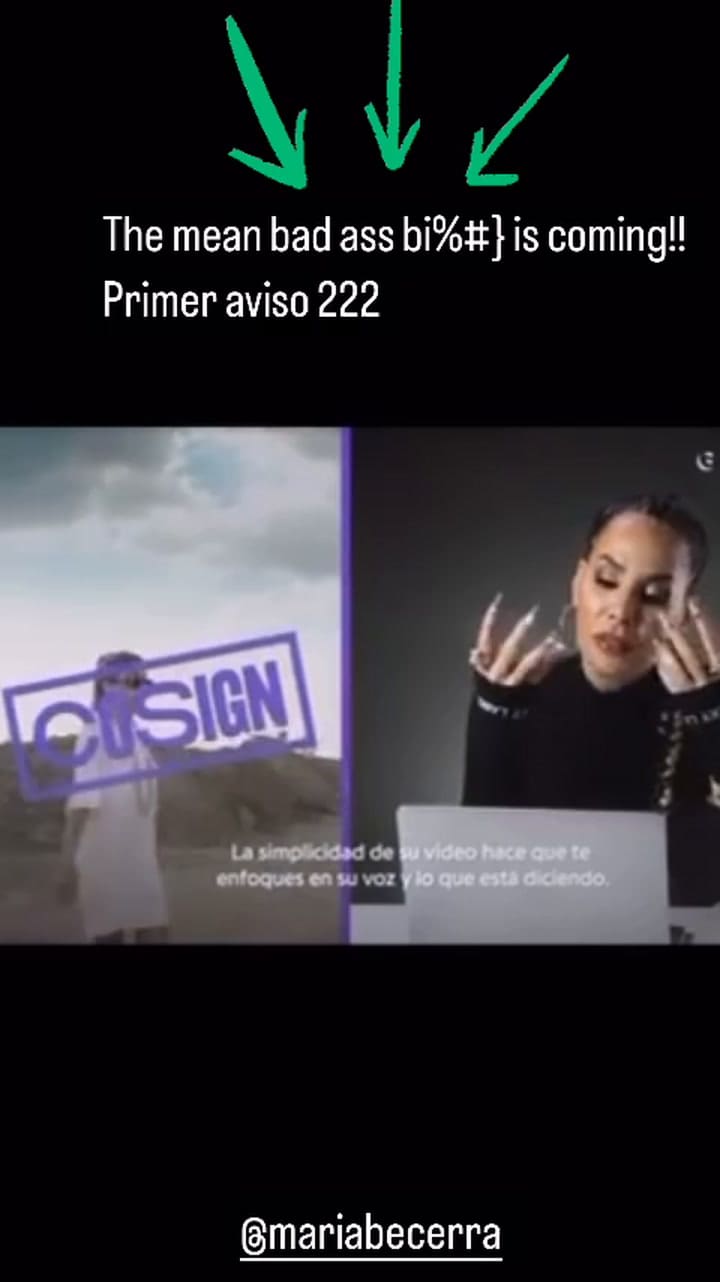Se especuló que será con Ivy Queen con quien colaborará