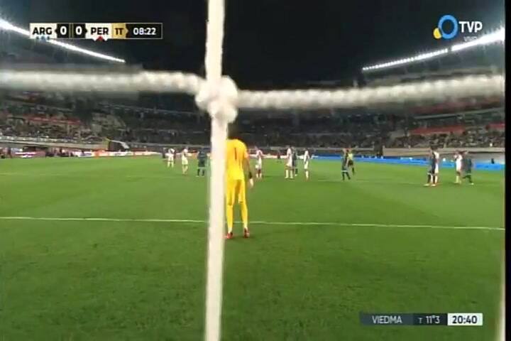 Gol de Argentina anulado por el VAR