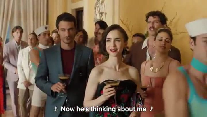 La escena de Emily in Paris con un argentino