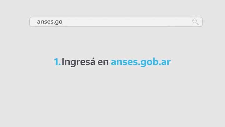 Nueva plataforma del ANSES - Fuente: YouTube