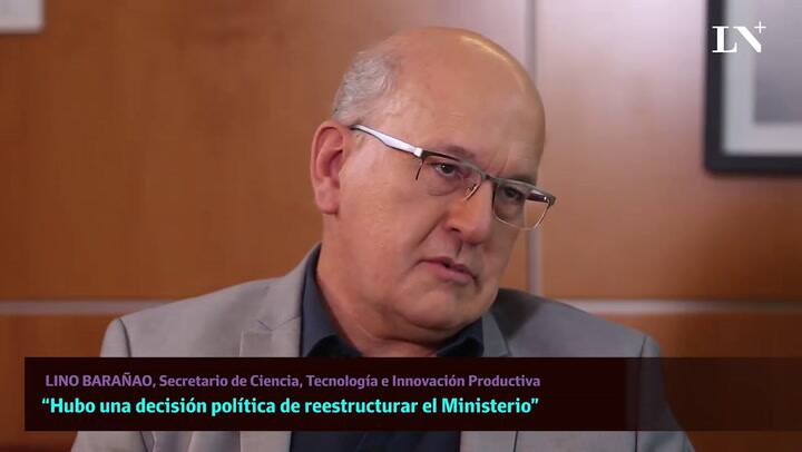 Lino Barañao “El cambio a Secretaría en lo personal implicó una situación no grata”