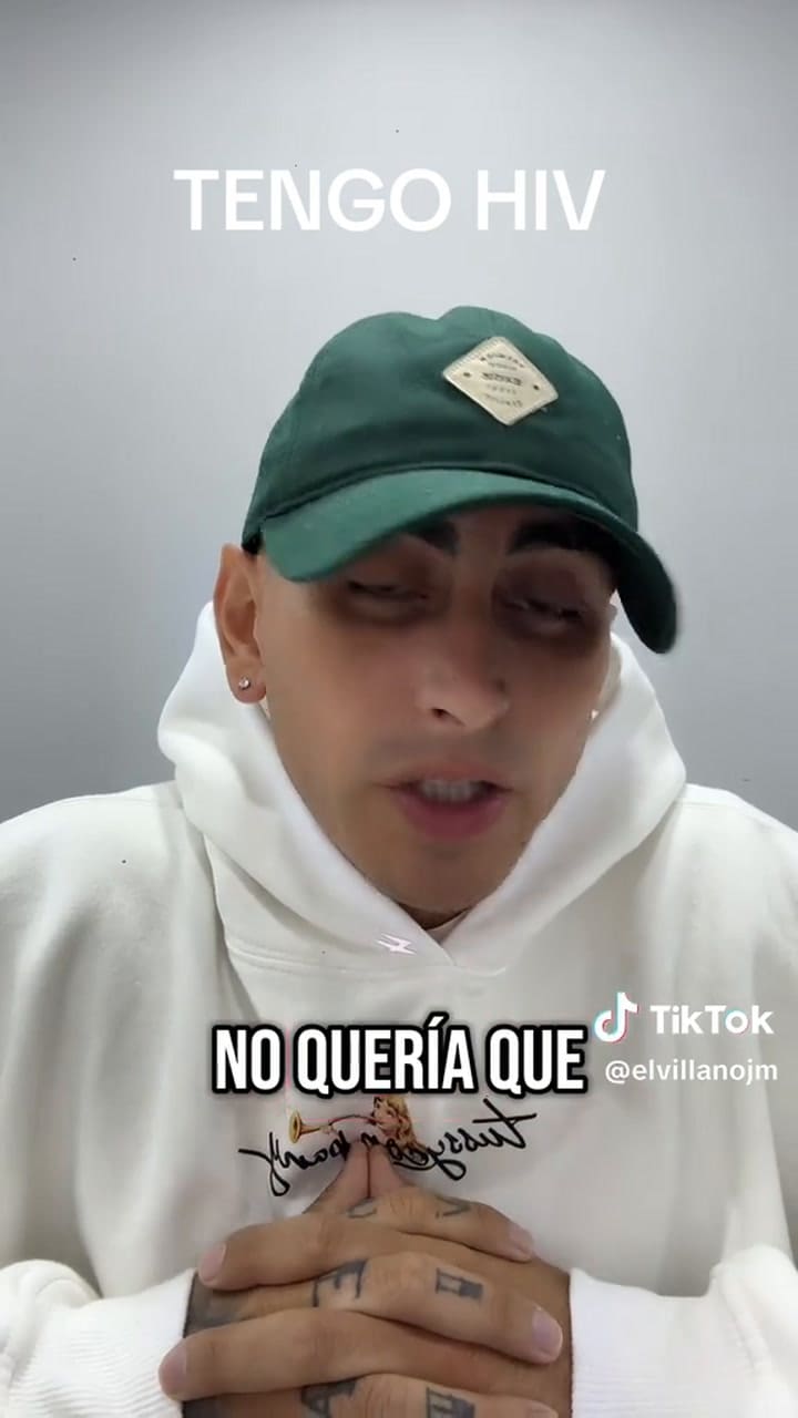 El Villano tiene VIH y lo contó con en las redes
