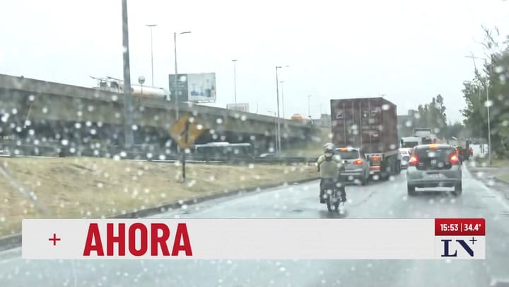 LN+: llueve en el Conurbano