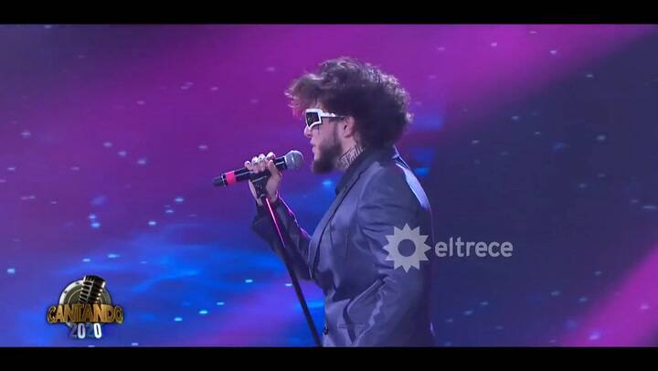 Cantando 2020. Alex Caniggia, Melina de Piano y Roberto Peña cantaron 'Cosas de la vida' - Fuente: e