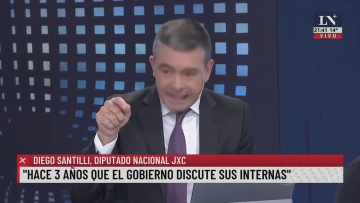Diego Santilli cruzó a Roberto Baradel y le reclamó: “Que defina si es sindicalista o político”