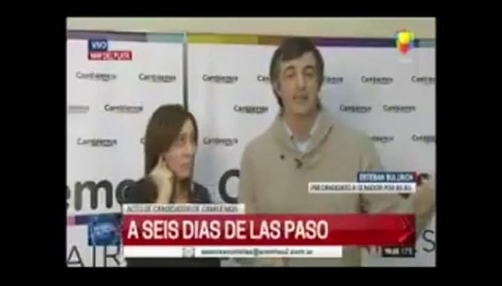 Esteban Bullrich: 'El camino que hemos emprendido todos los días tiene un pibe más que está preso'