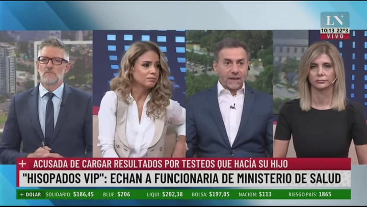 El gesto de Luis Novaresio que dejó mal parado a Luis Majul