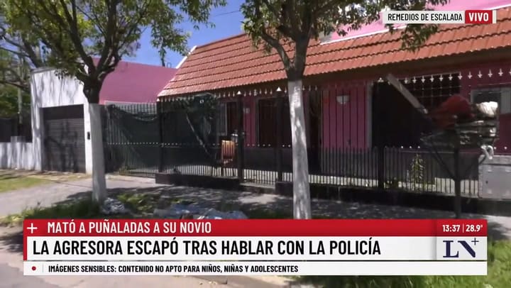 Una menor de edad mató a puñaladas a su novio y llamó al 911