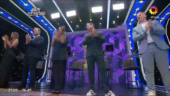 Asi fue el regreso de Pampita a Los 8 escalones