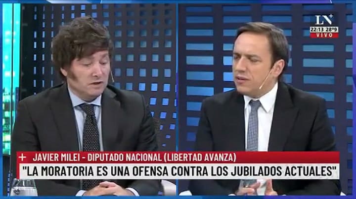 Javier Milei: 'La política se financia con el narcotráfico'