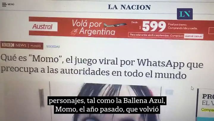 Momo Challenge: qué hacer cuando aparece en videos infantiles