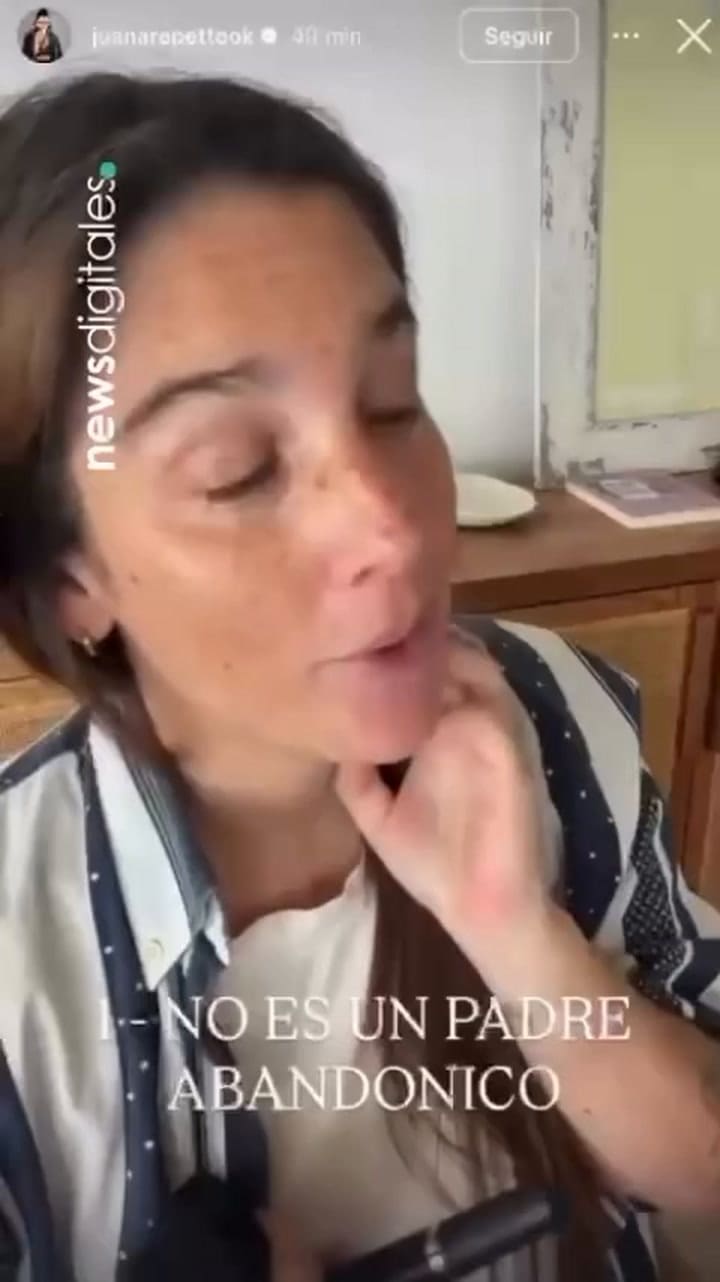 Juana Repetto defendió a Sebastián Graviotto