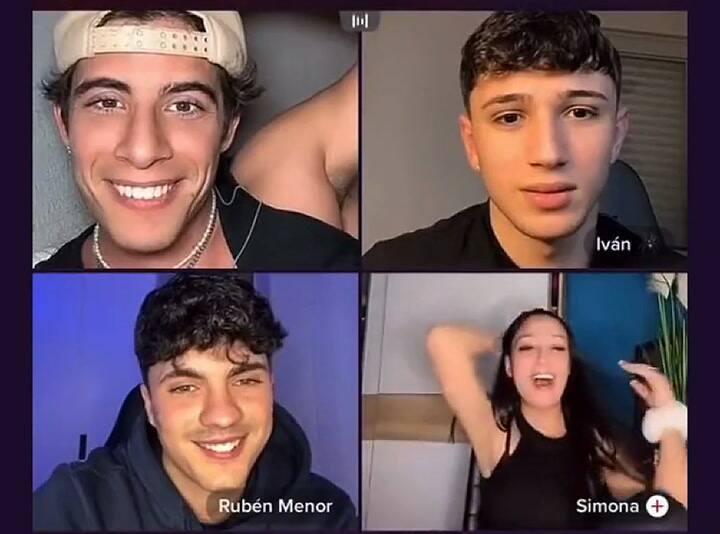 El momento en el que recibe el golpe