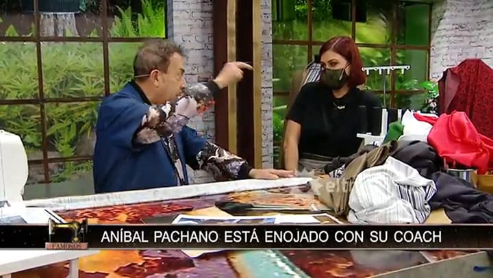 Tenso momento entre Aníbal Pachano y su coach