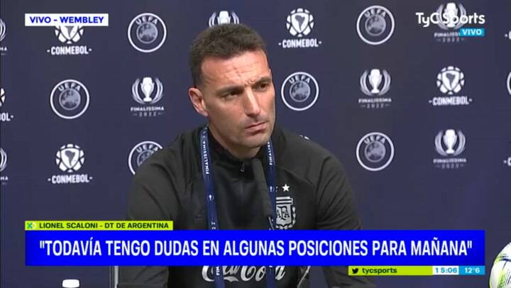 La pregunta sobre Isabel II que descolocó a Lionel Scaloni