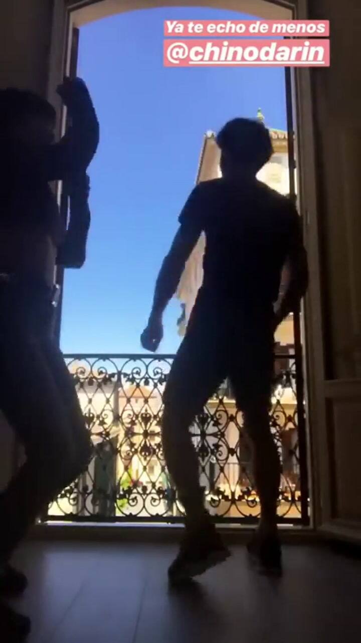 El baile de Úrsula Corberó y el Chino Darín - Fuente: YouTube