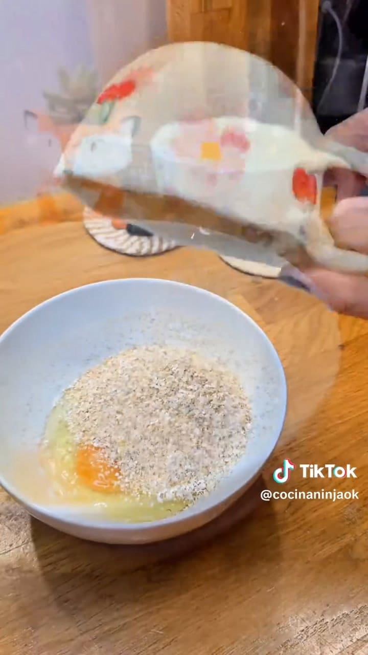 Receta pizza de avena