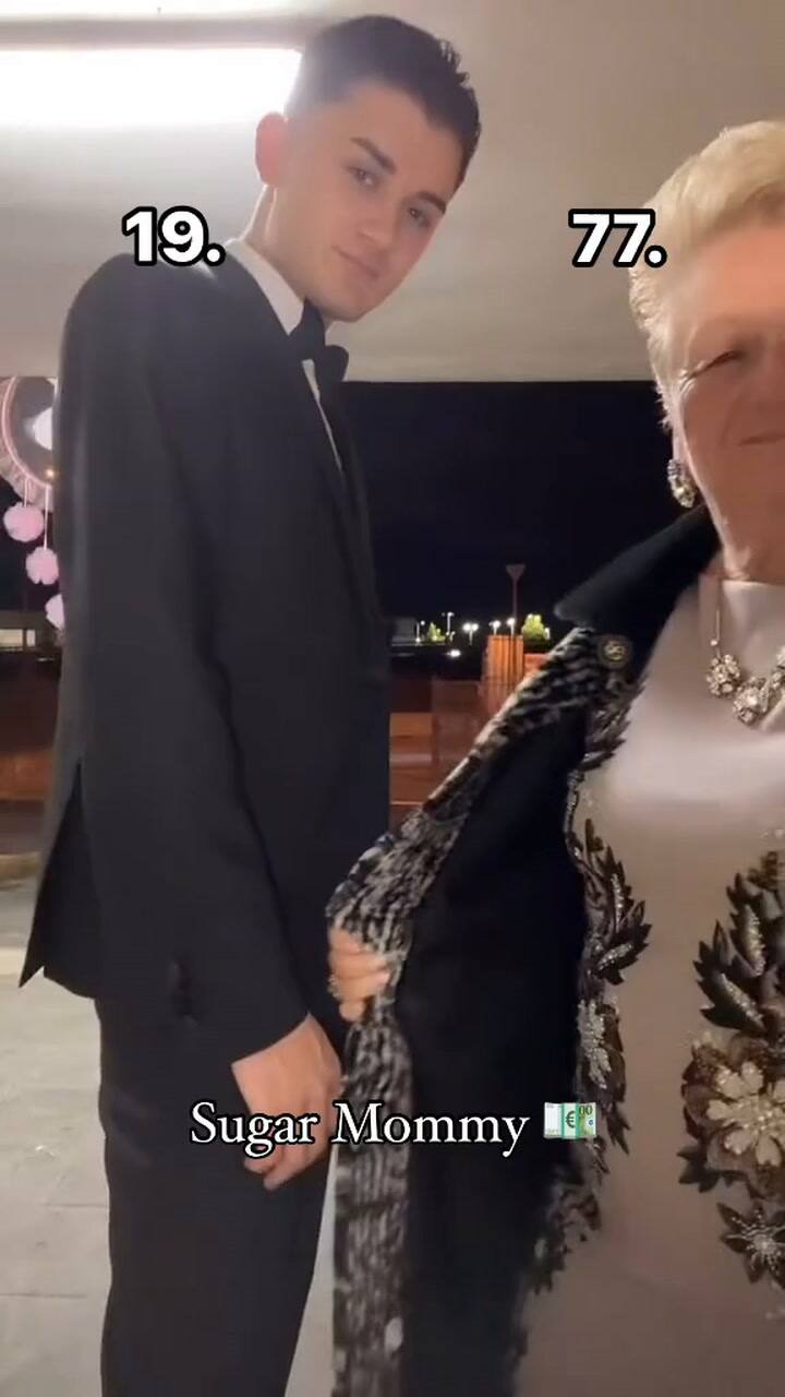 La pareja es viral en redes sociales