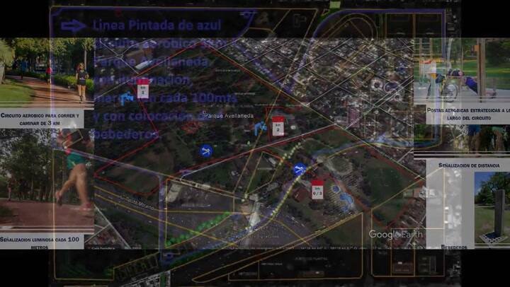 Un nuevo nuevo circuito aeróbico para Parque Avellaneda