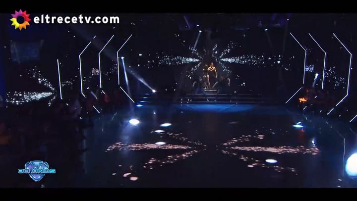 Así bailó Charlotte Caniggia - Fuente: Telefe