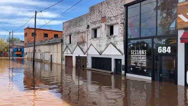 Inundaciones en Concordia