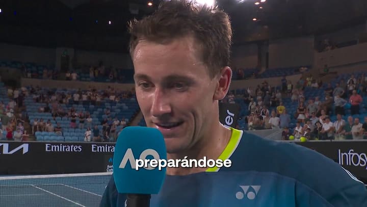 Casper Ruud dio el motivo por el que abandonaría el Australian Open