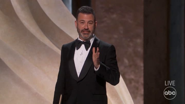 El divertido momento entre Jimmy Kimmel y John Cena en los Oscar