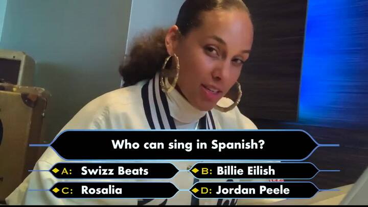 Alicia Keys le pidió consejos a Rosalía para cantar 'Calma' con Pedro Capó - Fuente: YouTube