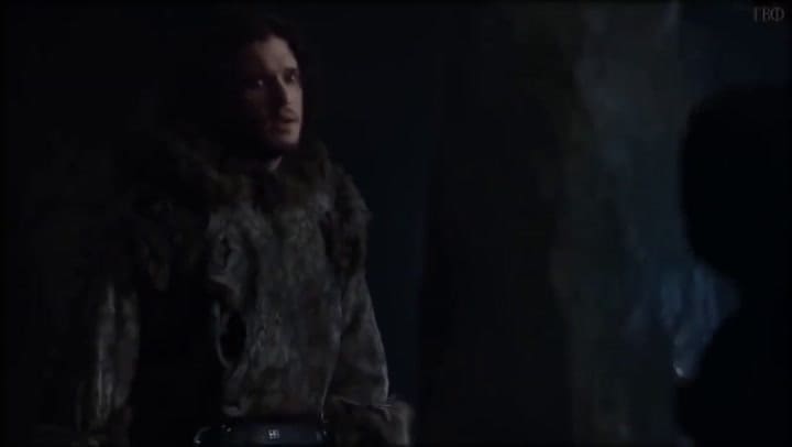 Escena de amor entre Ygritte y Jon - Fuente: YouTube