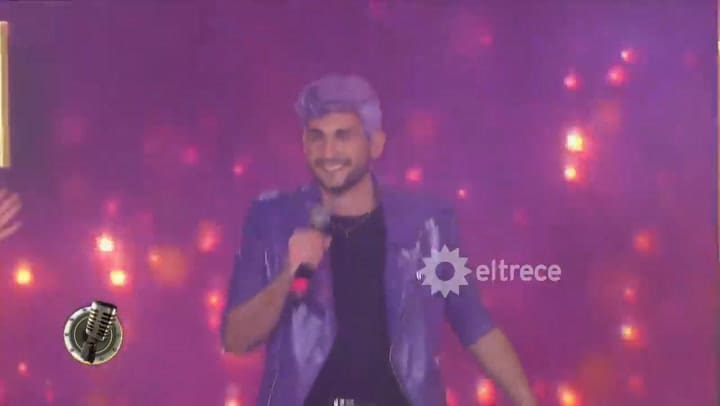 Cantando 2020. La animada entrada de Esmeralda Mitre - Fuente: eltrece