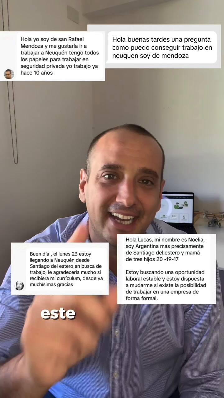 El ministro de Trabajo de Neuquén advirtió que “no sobra empleo” ante la llegada de “migrantes internos” a la provincia