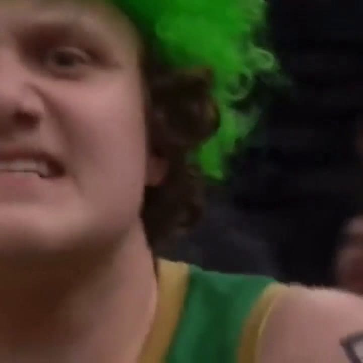 Un fanático de Boston Celtics tomó una decisión antes de tiempo