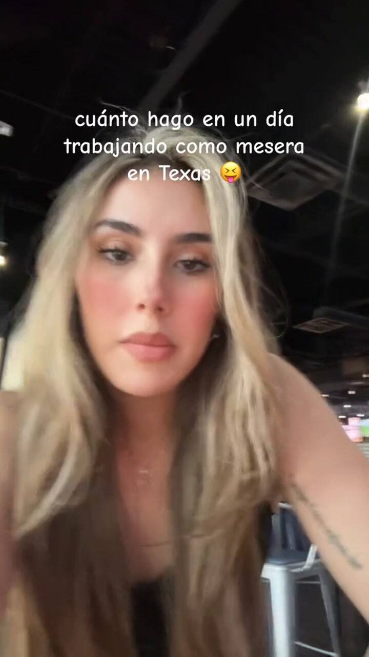 Las propinas de una mesera