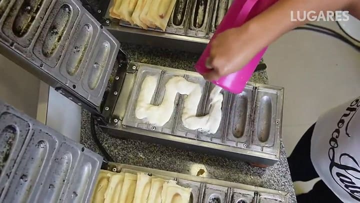 La preparación del panchuque - Crédito: Guillermo Llamos