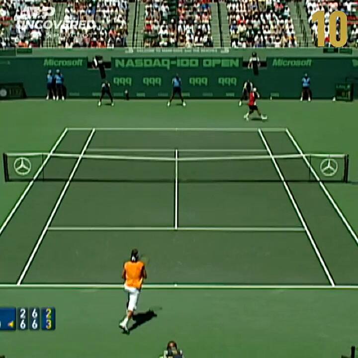 10 tantos increíbles de Rafael Nadal - Fuente: Facebook