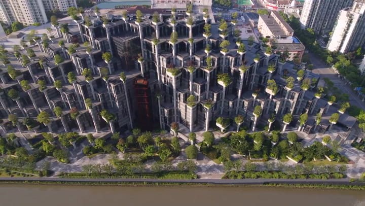 Centro comercial 1000 árboles en China