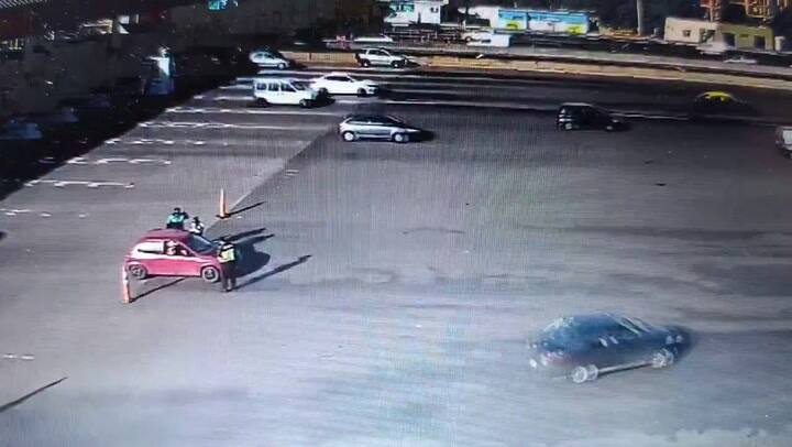 Tiroteo en peaje Dock Sud.